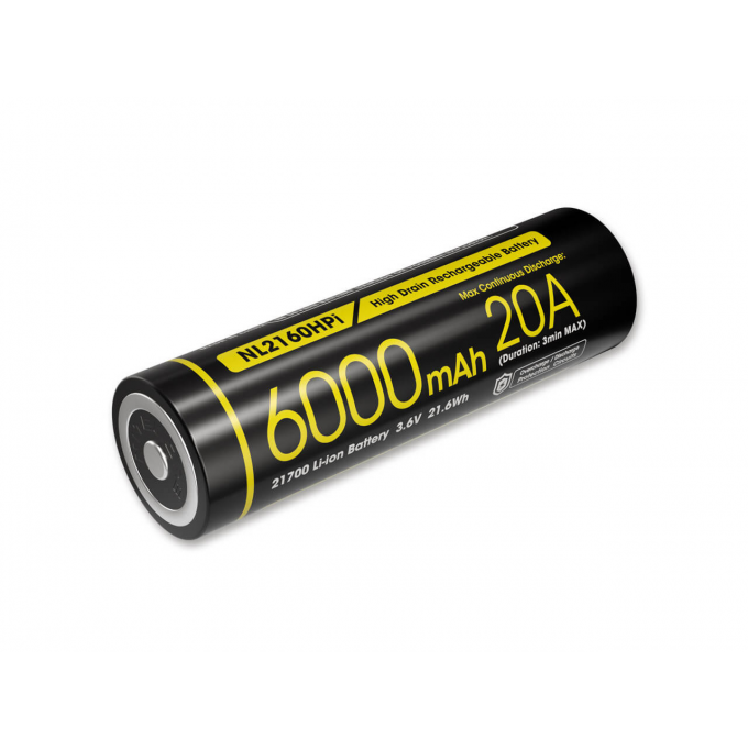 Аккумулятор NITECORE NL2160HPi 2707 Аккумулятор NITECORE NL2160HPi 2707